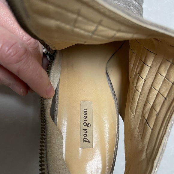 EUC Paul Green Cayanne Peep Toe High Heel Booties - Picture 10 of 11